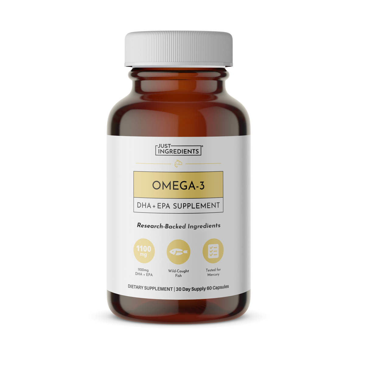 Omega-3 Fish Oil - Product Mockup