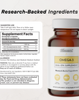 Omega-3 Fish Oil - Nutrition Panel