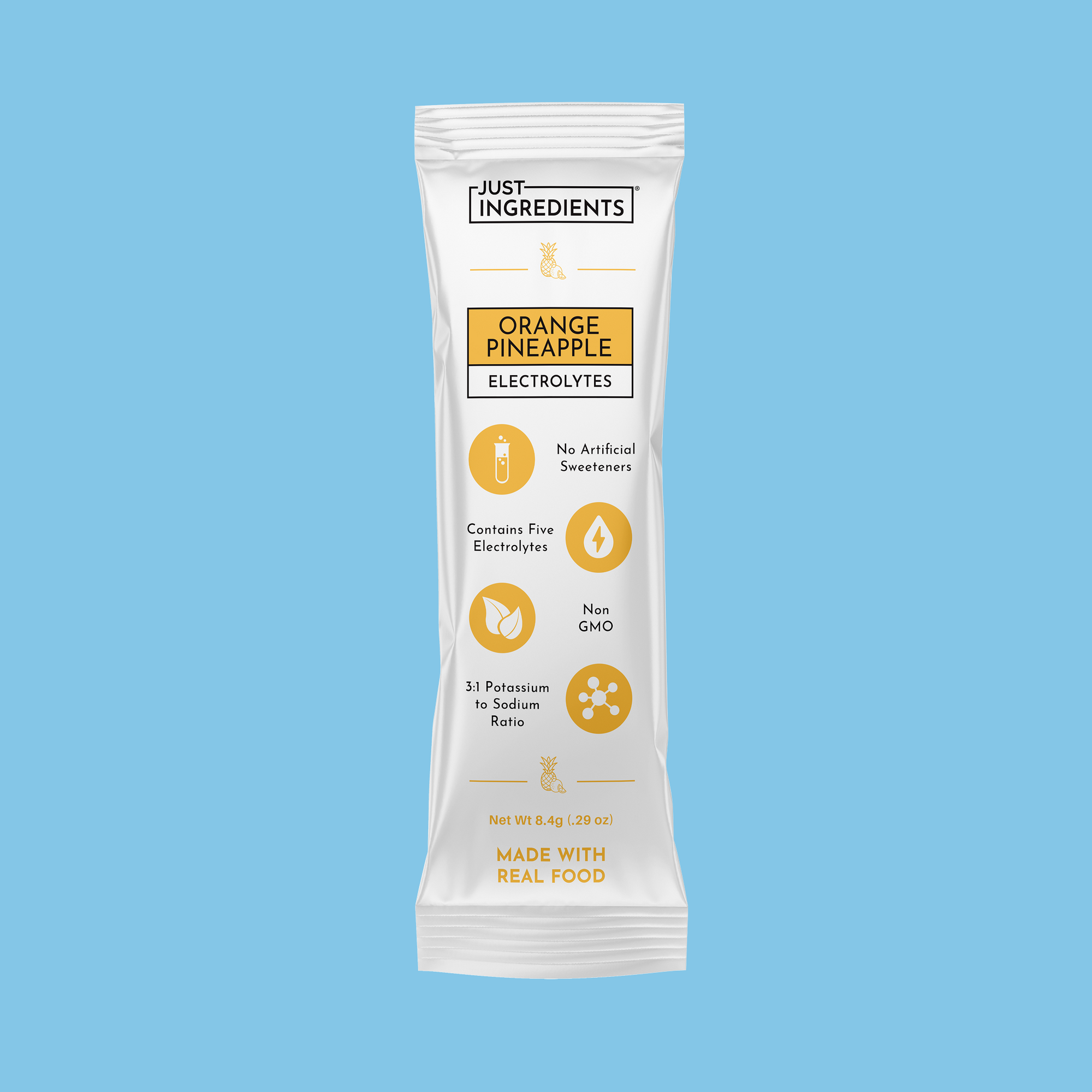 Orange Pineapple Electrolytes Stick – Just Ingredients