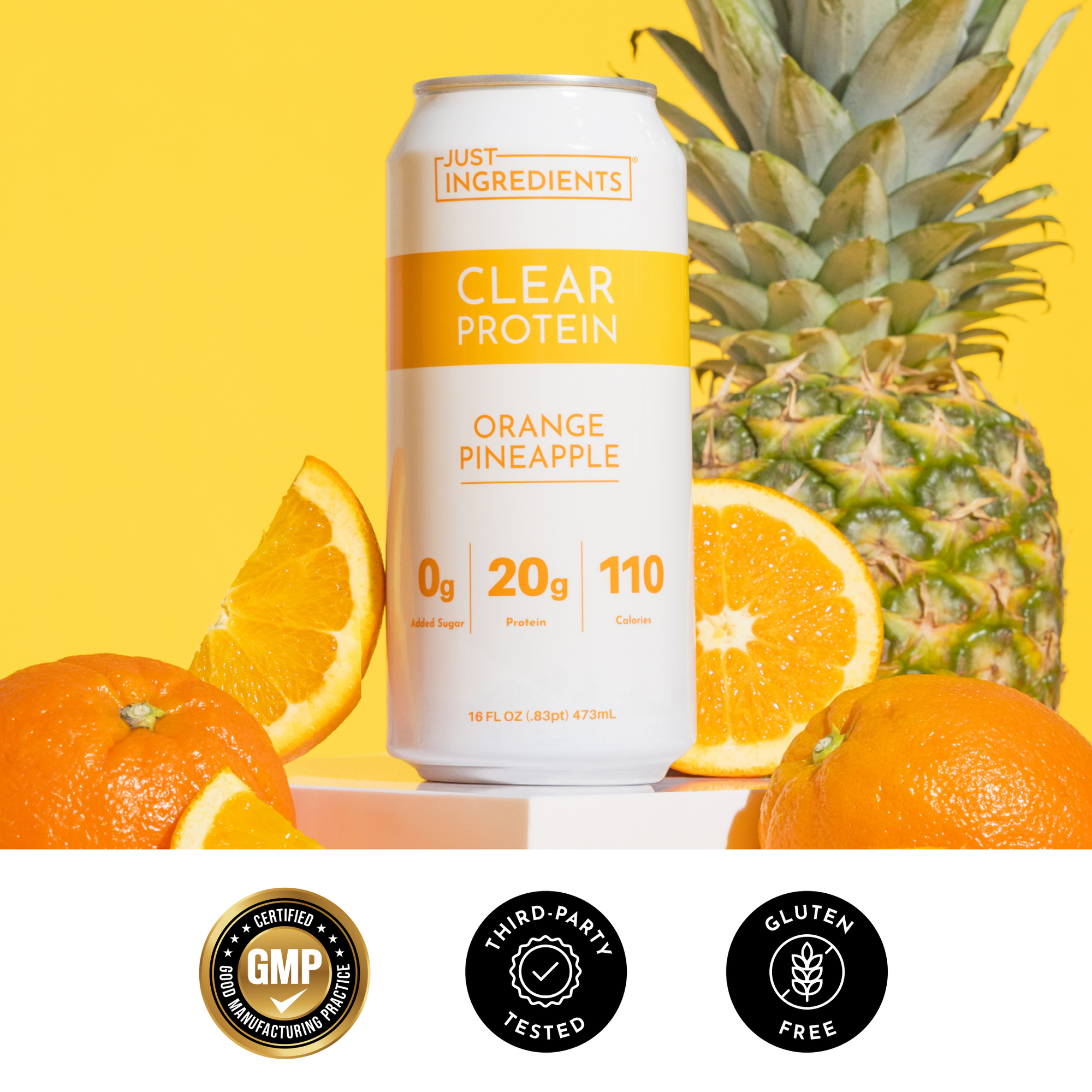 Orange Pineapple Clear Protein (8 pack) - JI Difference