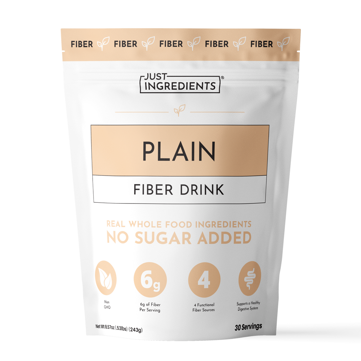 Plain Fiber Drink - Product Mockup