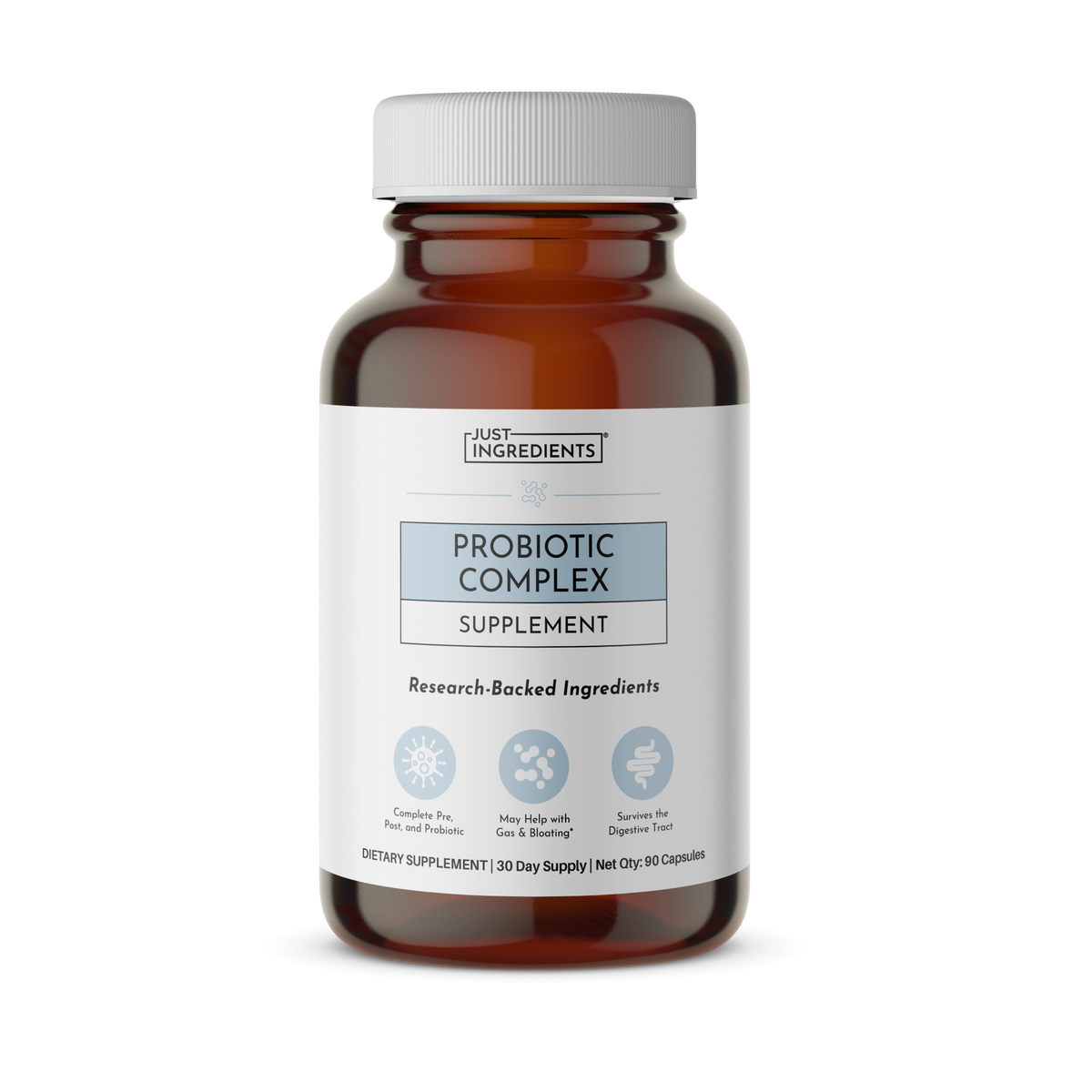 Probiotic Complex Capsules - Product Mockup