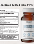 Probiotic Complex Capsules - Nutrition Panel