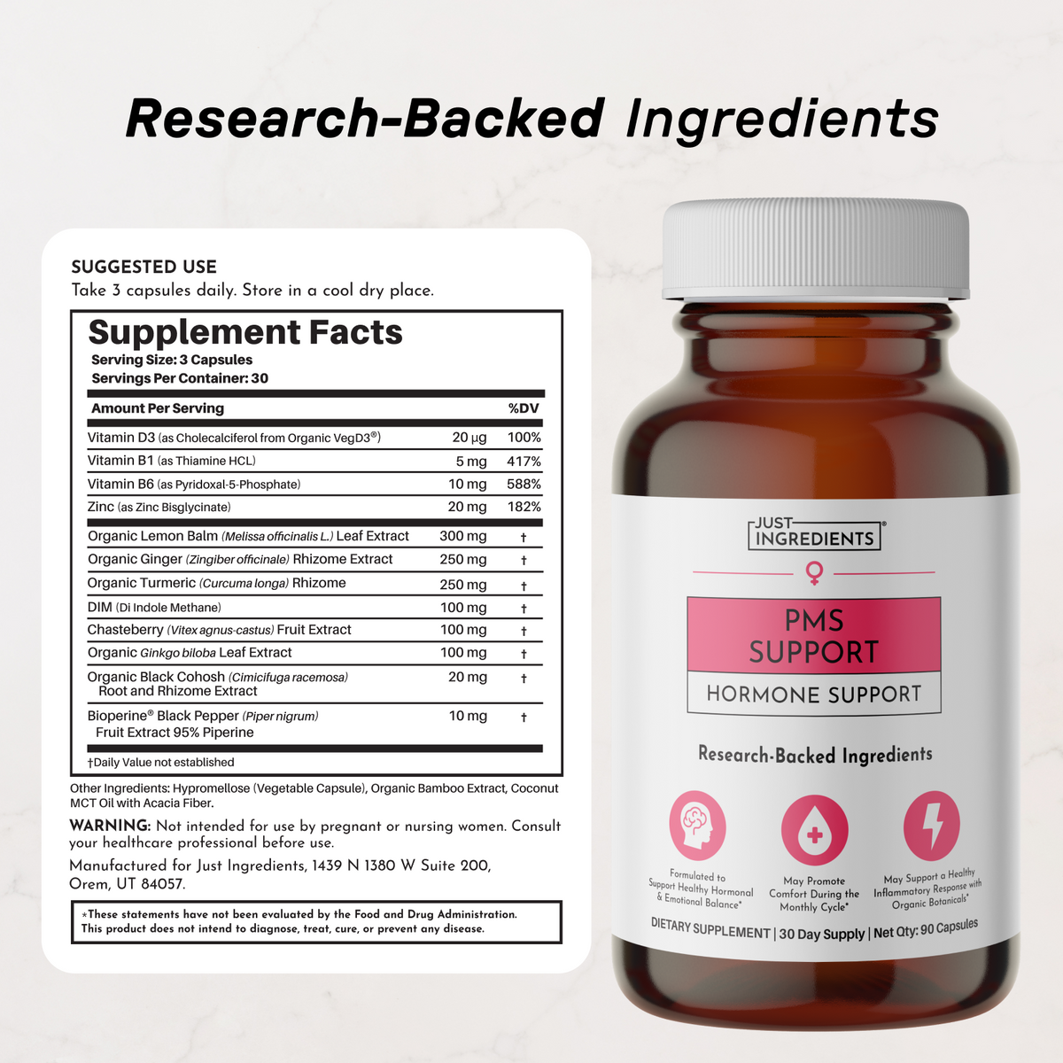 PMS Support - Nutrition Panel