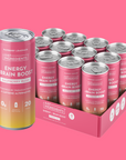 Raspberry Rush Energy + Brain Boost (12 Pack) - Product Mockup