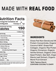 Snickerdoodle Protein Powder - Nutrition Panel