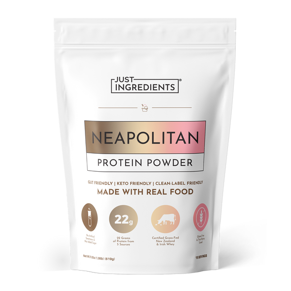 Neapolitan Protein Powder - Product Mockup