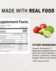 Strawberry Limeade Nighttime Relax - Nutrition Panel