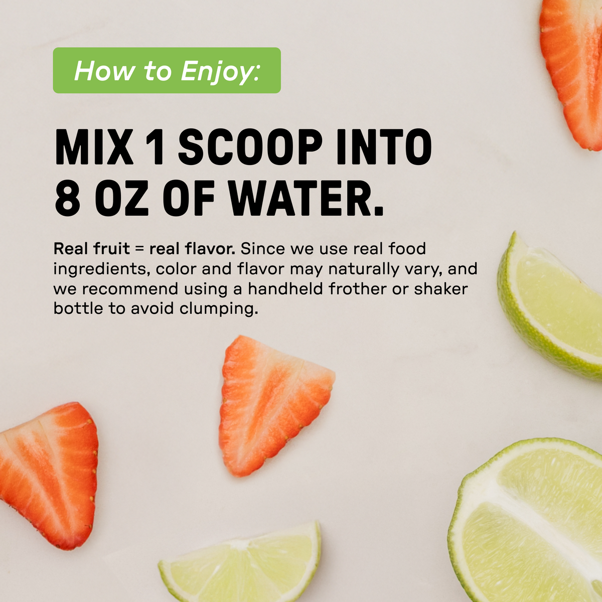 Strawberry Limeade Nighttime Relax - Directions
