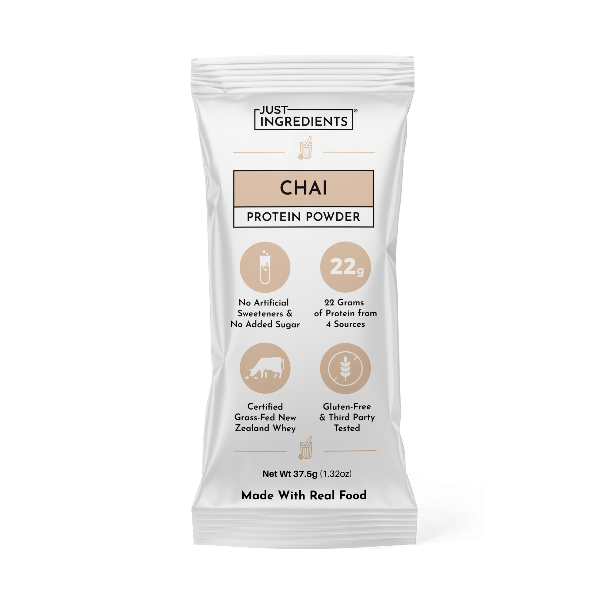 Chai Protein Powder - Individual Stick - Product Mockup