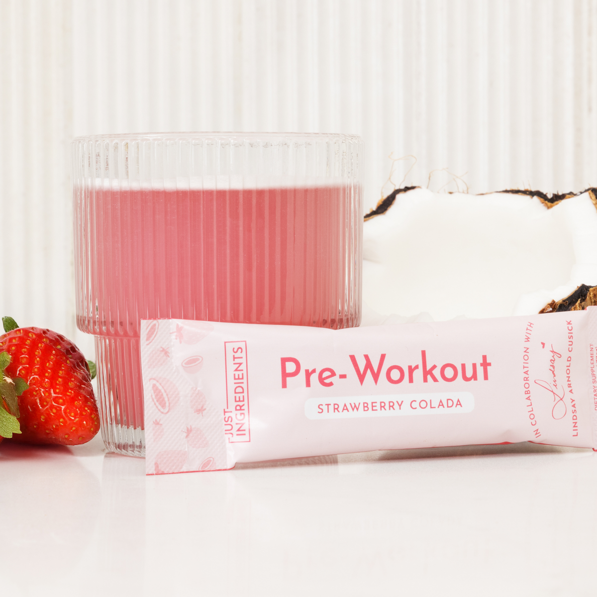 Strawberry Colada Pre-Workout Stick by Lindsay Arnold - Image 2