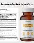 Turmeric Complex - Nutrition Panel