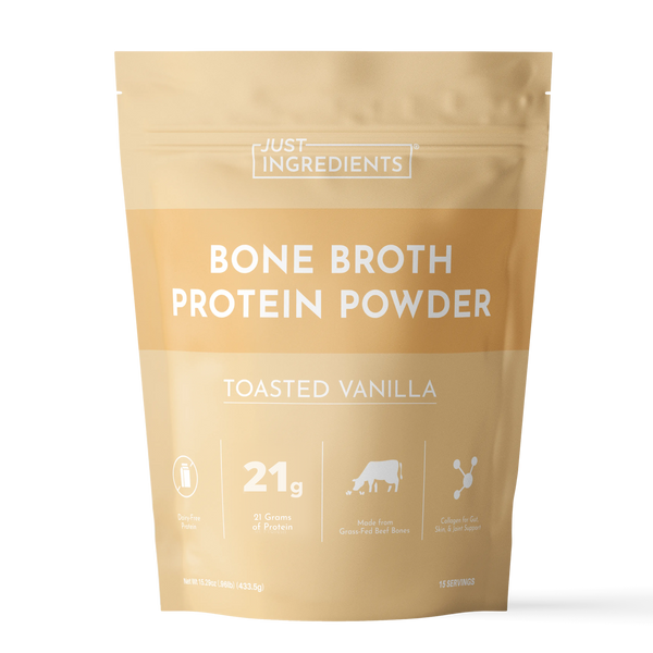 Toasted Vanilla Bone Broth Protein Powder - Product Mockup