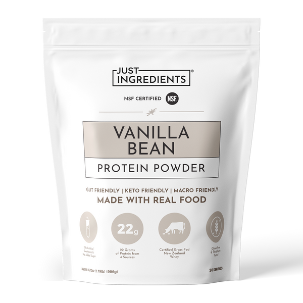 Vanilla Bean Protein Powder - Product Mockup