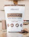Vegan Chocolate Protein Powder - Lifestyle