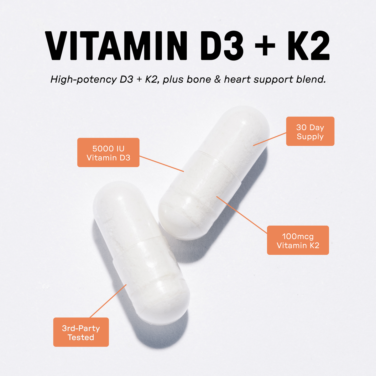 Vitamin D3 + K2 - Information