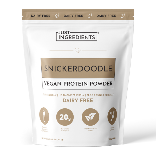 Vegan Snickerdoodle Protein Powder - Product Mockup