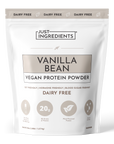 Vegan Vanilla Bean Protein Powder - Product Mockup