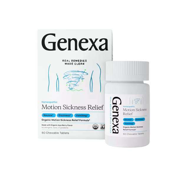 GENEXA MOTION SICKNESS RELIEF – Just Ingredients