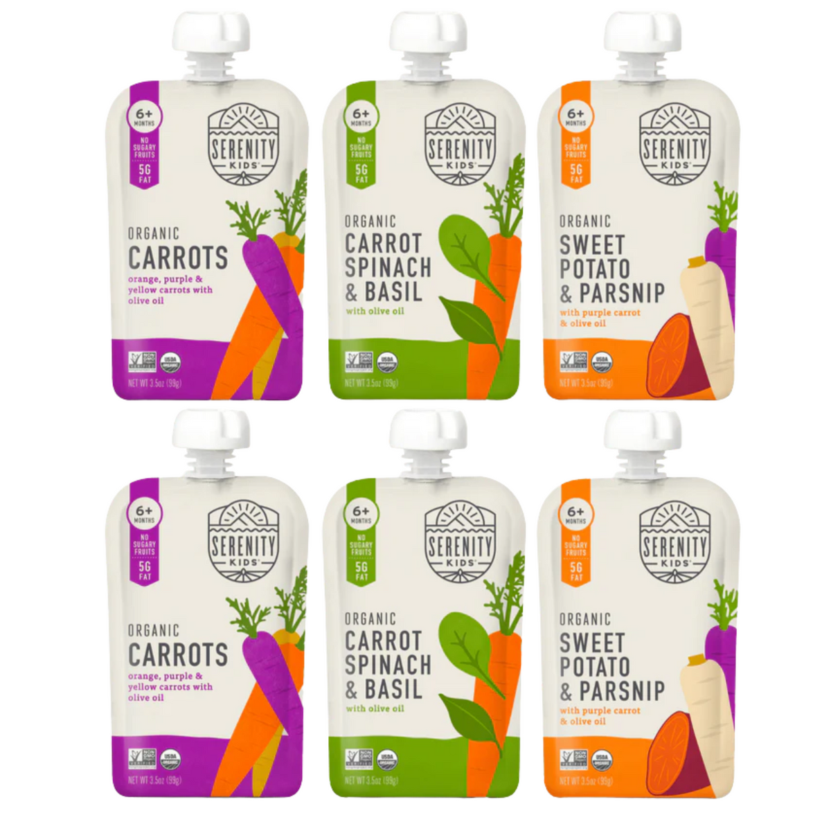 Serenity Kids Pouches