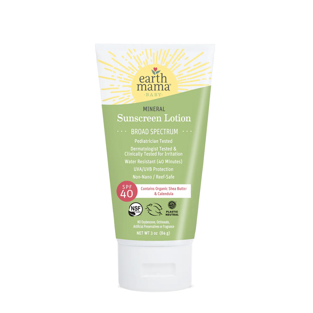 Earth Mama Sunscreen Lotion