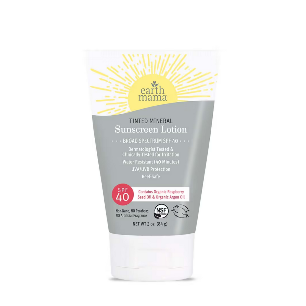 Earth Mama Tinted Sunscreen Lotion