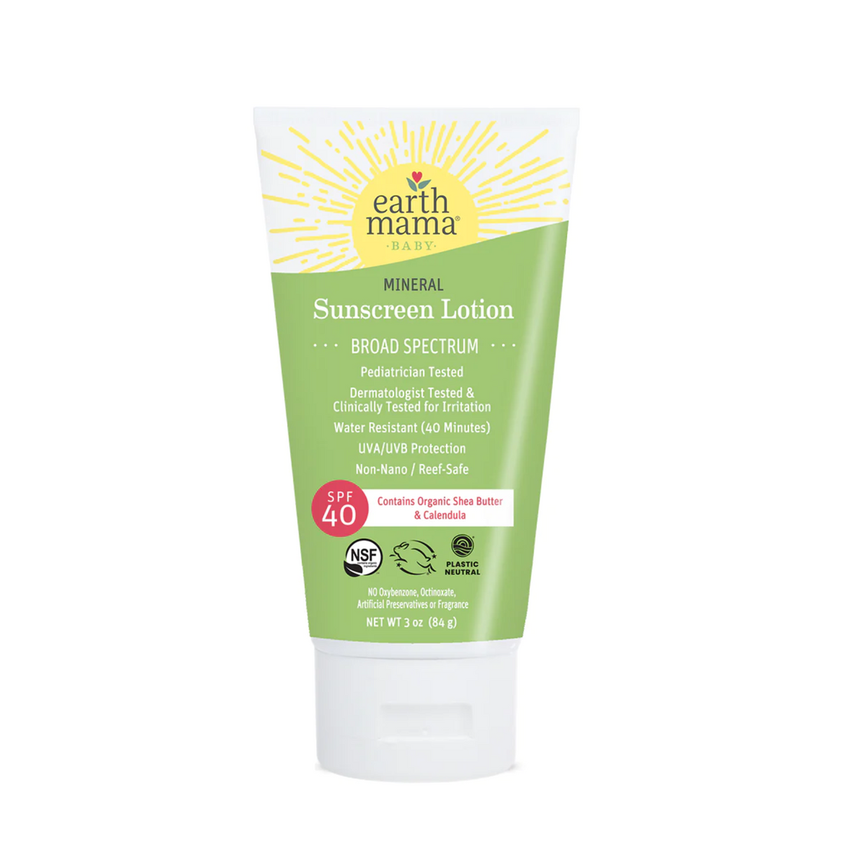 Earth Mama Sunscreen Lotion