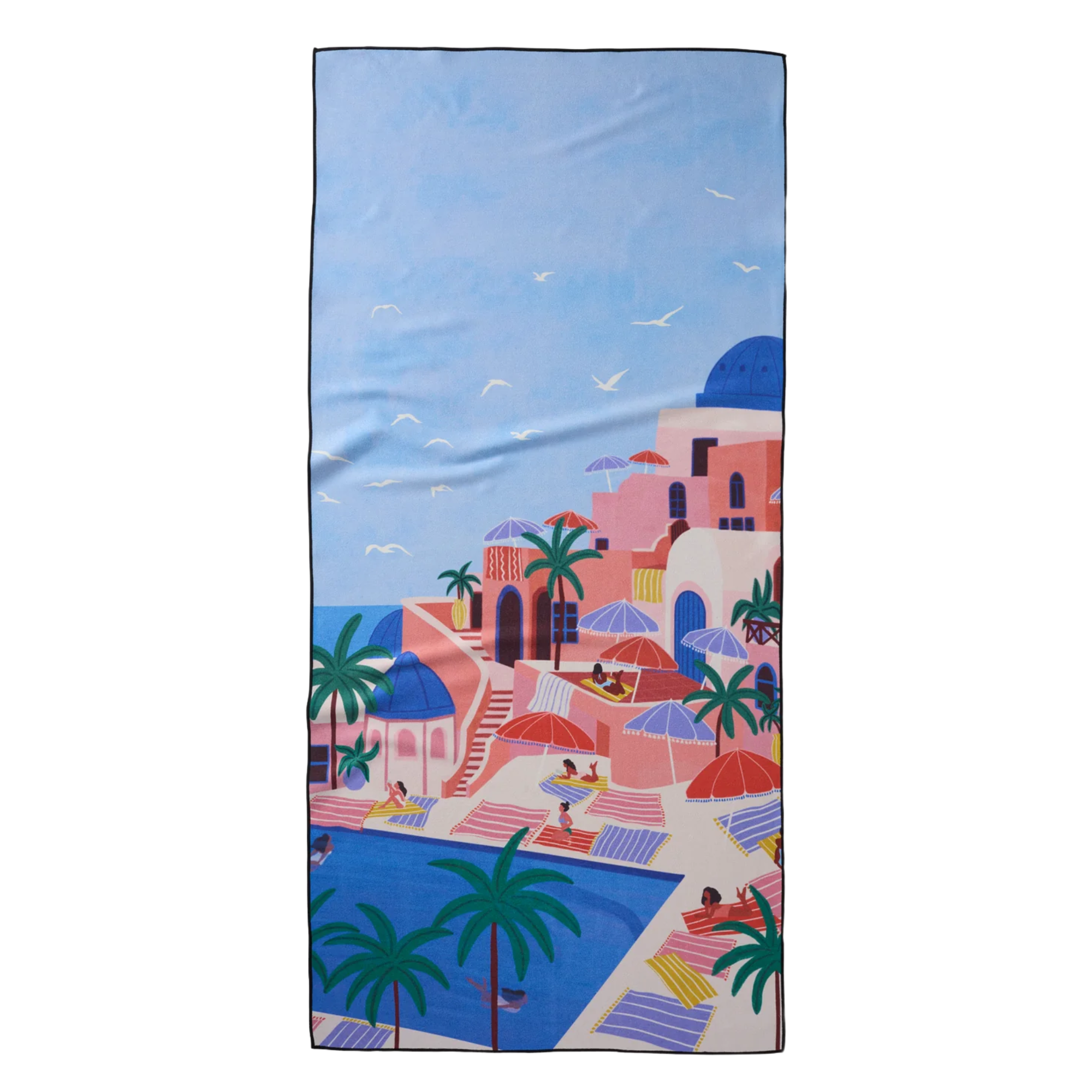 Geometry Beach Towels