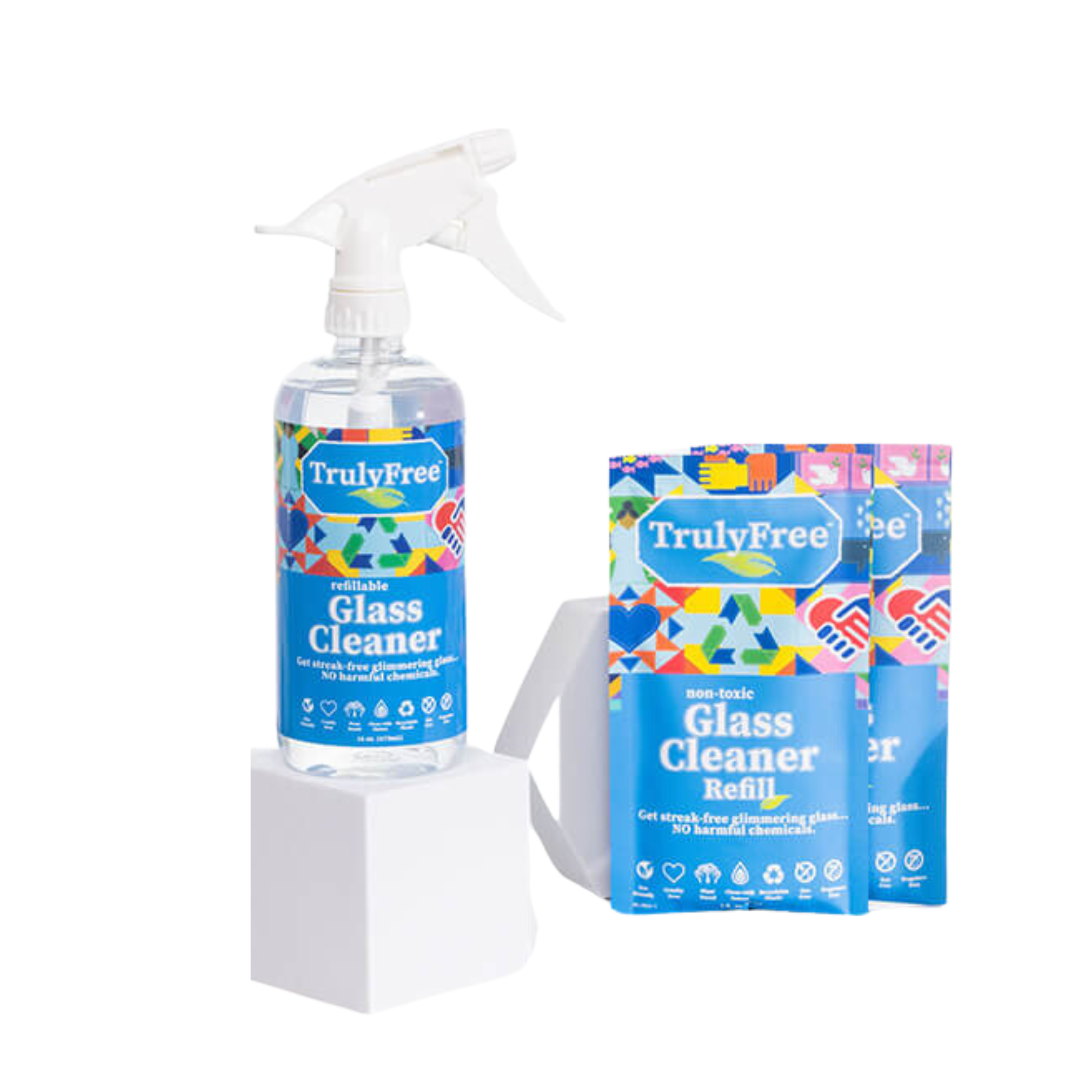 Truly Free Glass Cleaner