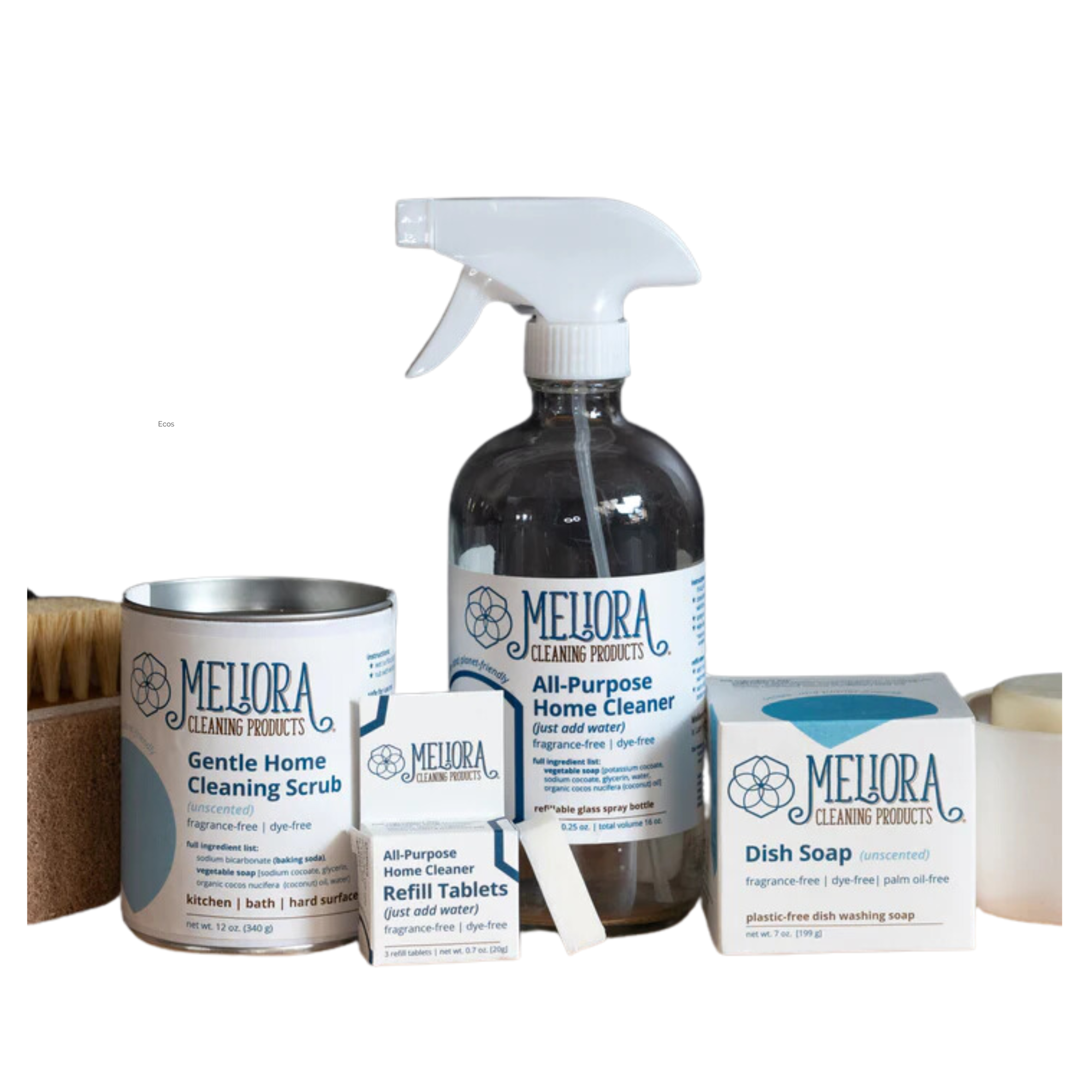 Meliora Plastic-Free Cleaning Products