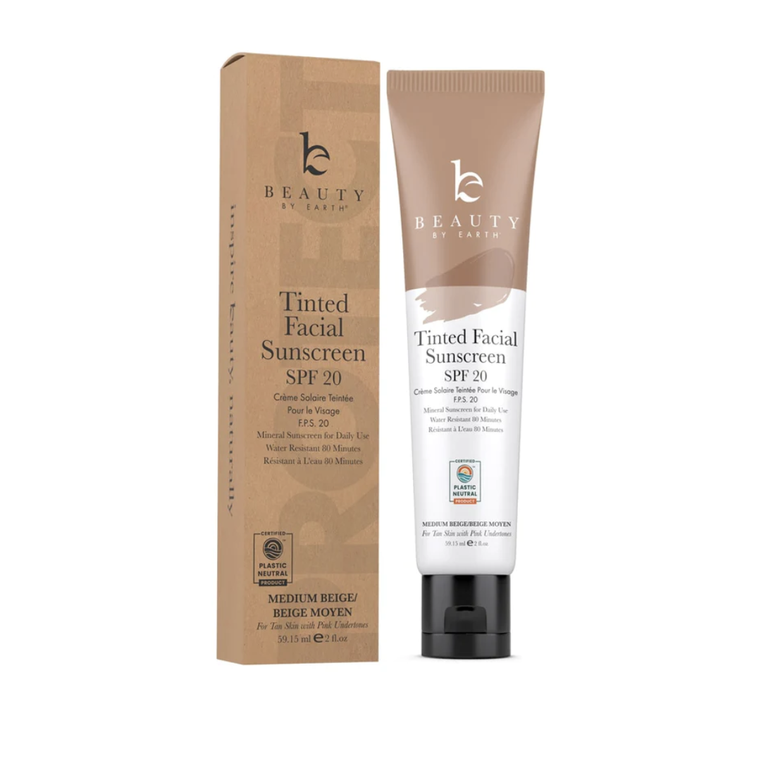Beauty By Earth Tinted Face Sunscreen