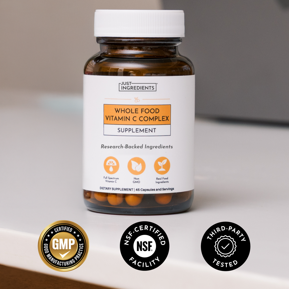 Whole Food Vitamin C Complex - Ji Difference #3