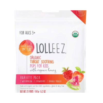 Lolleez Throat Soothing Pop