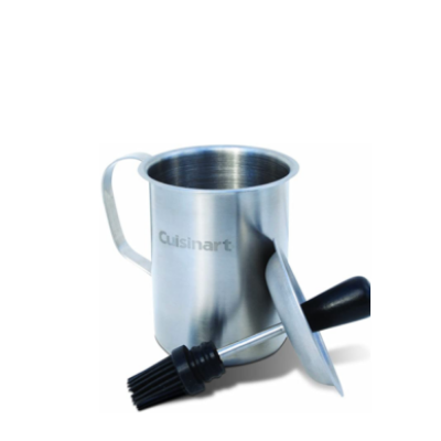 Sauce Pot And Basting Brush